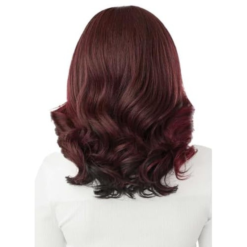 Outre Lace Front Wig - Perfect Hair Line 13X6 - ReevaWig (OFF BLACK 1B)