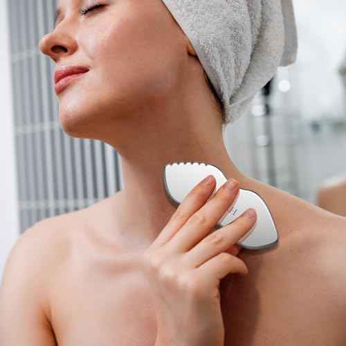 Stainless Steel Gua Sha & Face Rollers - Metal Roller for Eyes & Neck, Anti-Aging Facial Massage Tools, Gua Sha Facial Tool Kit (JGS-1)