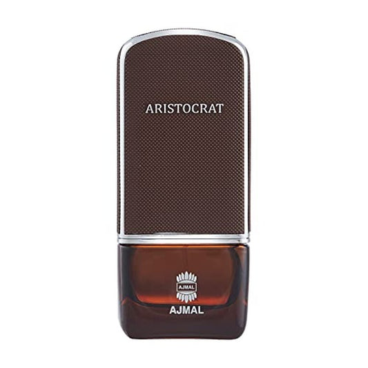 Ajmal Aristocrat Eau de Parfum for Men ? 2.5 fl oz / 75 ml | Long-Lasting Woody Ambery Fragrance with Citrus & Musk | Luxury Perfume Crafted in Dubai