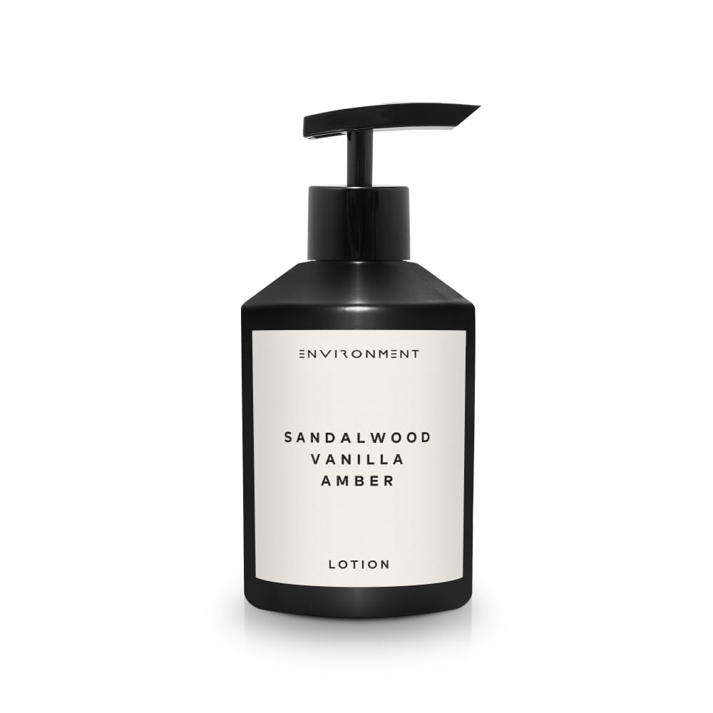 Luxury Scented Lotion - Sandalwood, Vanilla & Amber | 300ml High-End Body Lotion for Men & Women