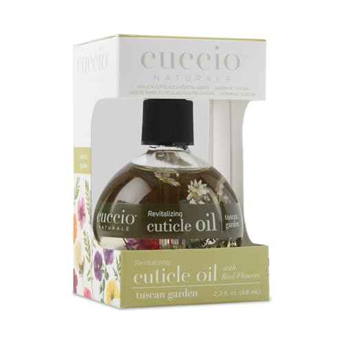 Cuccio Naturale Italian Garden Collection Revitalizing Cuticle Oil ? Tuscan Garden with Hawthorn & Wild Daisy ? Hydrating and Nourishing Cuticle Oil for Stronger, Healthier Nails ? 2.1 oz
