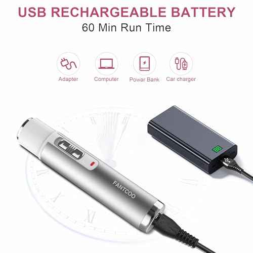 Electric Razor for Women Lady Shaver Hair Trimmer for Face Nose Eyebrow Beard Moustache Arm Leg Armpit Bikini Painless Rechargeable Portable 5 in 1 Lady Body Shavers Set