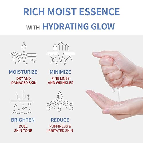 Hydrating Sheet Mask Starter Kit Variety Pack for Skin Care, Dry, Ance, Sensitive Skin, Korean Vegan Facial Sheet Mask for Men & Women, Collagen, Cica, Ceramide, Hyaluron, Retinol 5EA