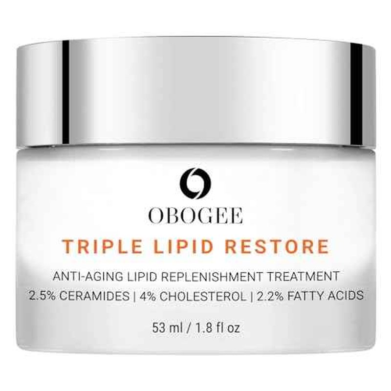 Triple Lipid-Peptide Cream: Enriched with Lipids, Ceramides, Peptides, Hyaluronic Acid, and Fatty Acid for Firming, Anti-Aging and Plumping Face Moisturizer (53 ml /1.8 fl oz)