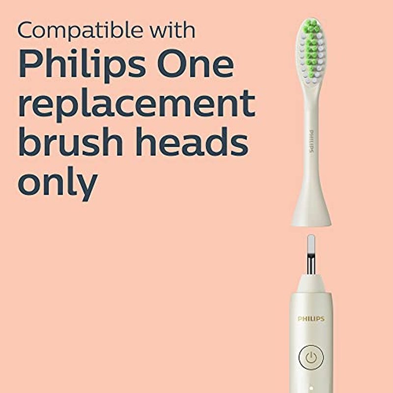 Philips Sonicare Snow Rechargeable Toothbrush, Brush Head Bundle, BD3002/AZ