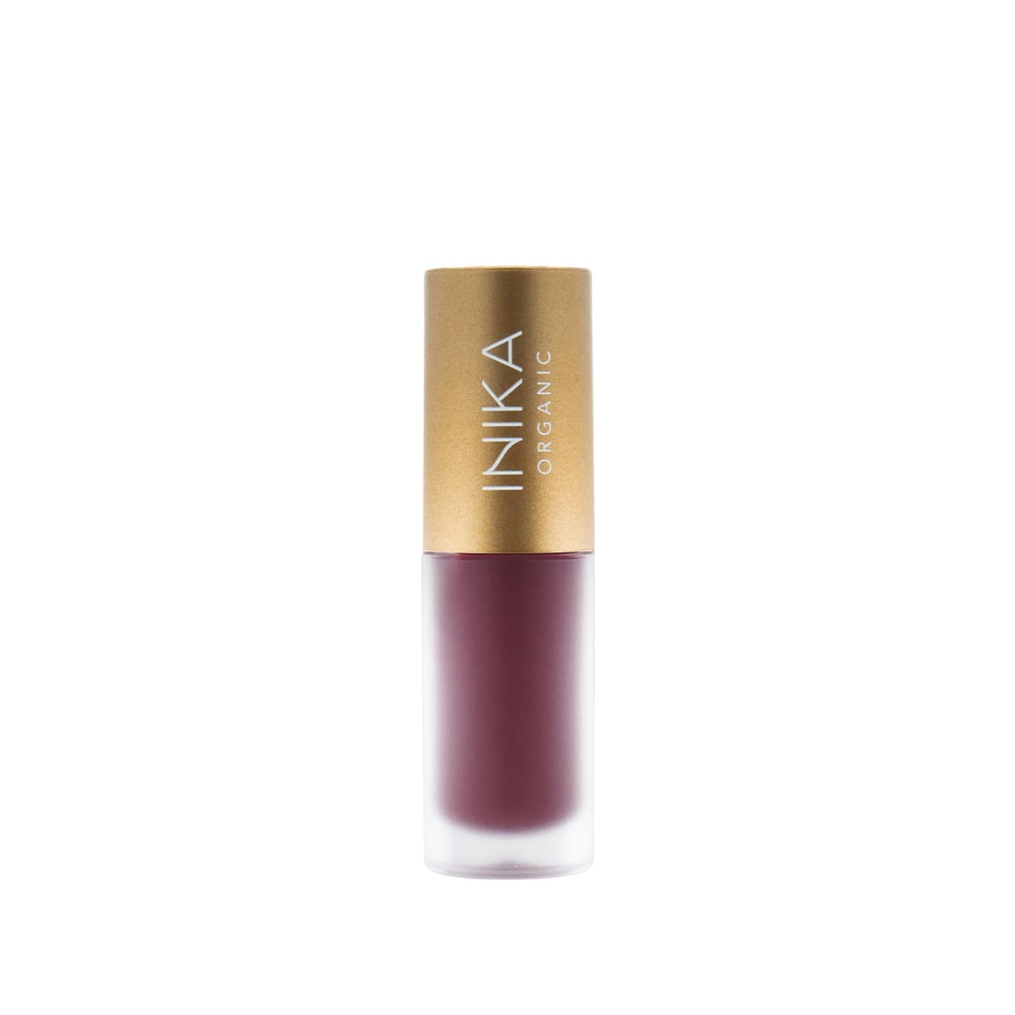 INIKA Organic Tinted Lip Oil | Bakuchiol, Squalane + Collagen in a Glossy Wash of Color. Luxuriously Smoothing & Hydrating Lipgloss. Natural, Vegan. 0.16 Fl oz (Mulberry)