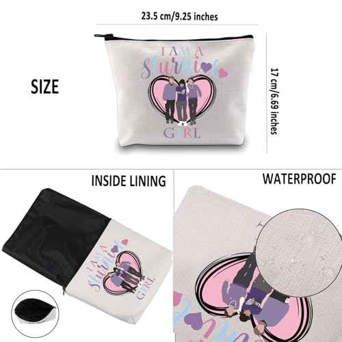 G2TUP S Inspired Gift Makeup Bag for Fans - Cosmetic Bag for Teenage G-irls