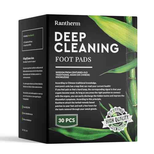 Premium Deep Cleansing Foot Patches Pads: Bamboo Wood Ginger Feet Pads for Promoting Daily Relaxation and Sleeping 30 Packs