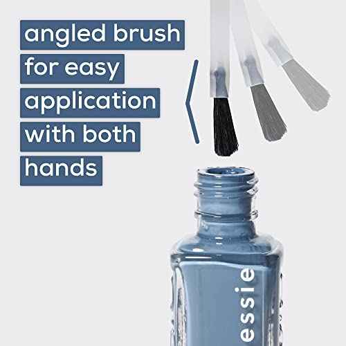 essie expressie Quick-Dry Vegan Nail Polish, Not So Low-Key, Blackened Burgundy, 0.33 Ounce