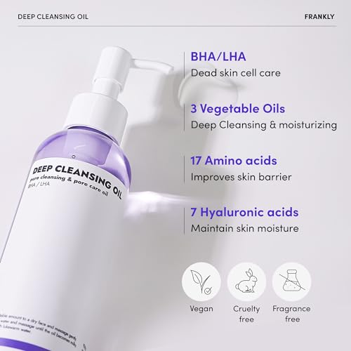Deep Pore Cleansing Set - BHA & LHA Purifying Cleanser + Peptide Serum | Jumbo Size | Vegan Skincare Gift for Women