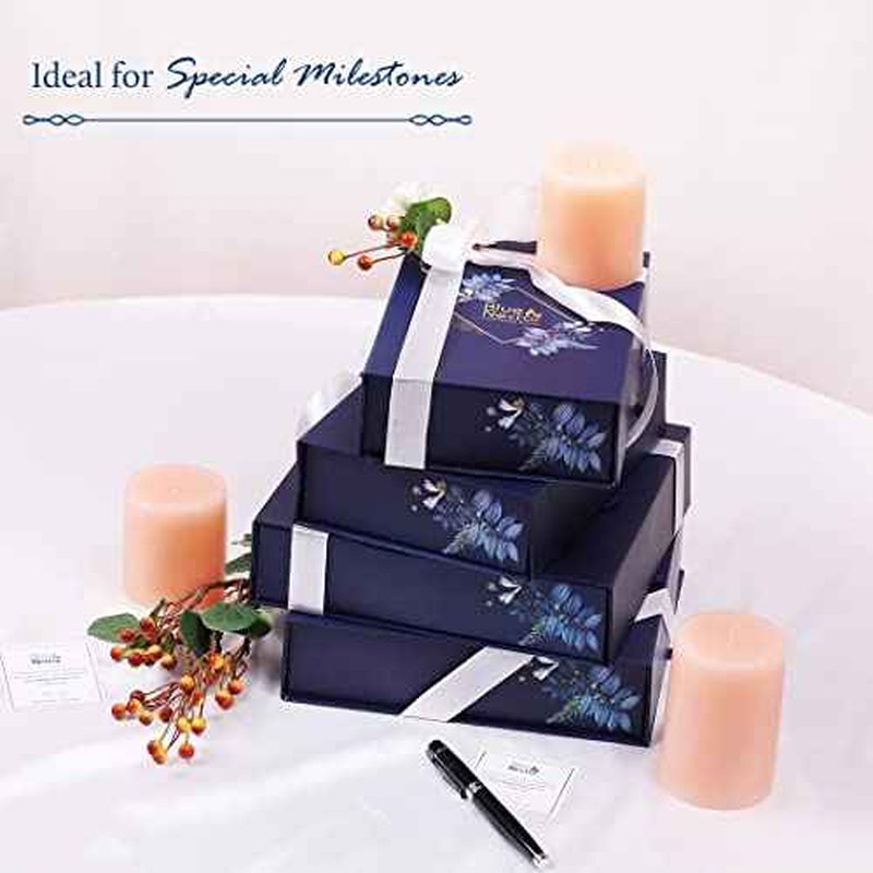 Premium Beauty Gift Set for Women & Men | Blue Nectar Face Wash, Cream, Scrub, Body Wash & Body Lotion with Herbal Ingredients | Ideal Christmas Holidays Gift for Mom, Dad, Girlfriend & Coworkers