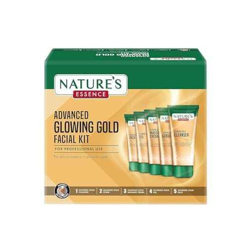 Natures Essence Glowing Gold Facial Kit, 500G