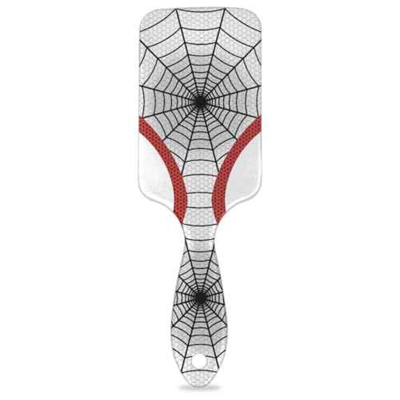 Detangler Hair Brush Hairbrush for Kids Boys Girls, Detangling Brush Smooth for Thin Long Curly Hair, Glide Through Tangles with Ease and Massage Scalp (White Eyes)