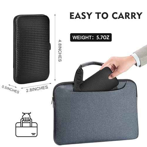 Stocking Stuffers for Men Teen Boys - Manicure Set Christmas Gifts for Men Dad Boyfriend Teens Him Professional Stainless Steel Nail Clipper Kit Personal Care Tools Accessories w/Leather Travel Case