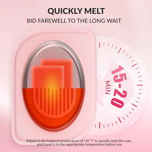 BAOSHISHAN Paraffin Wax Machine for Hand and Feet, 3500ml Hand Wax Paraffin Machine with 5 Pack Refills, 4 Timer Setting Paraffin Wax Machine for Home Spa Moisturizing Arthritis