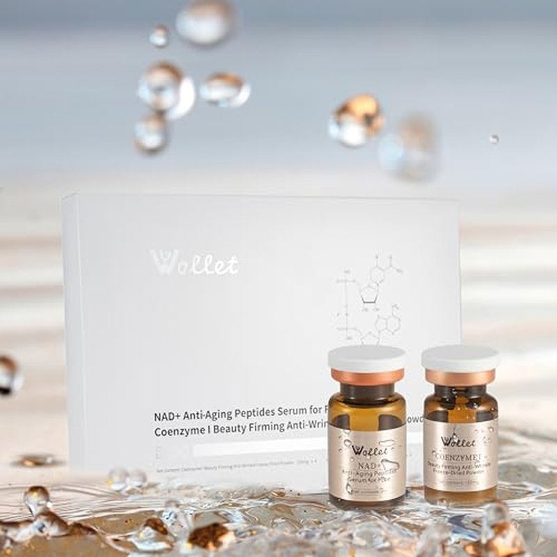 Anti Aging Peptide Serum ? Collagen, NAD+, Niacinamide & Hyaluronic Acid | Lifting & Skin Renewal Without Microneedling | Wrinkle Repair, Firming & Brightening | Fragrance-Free