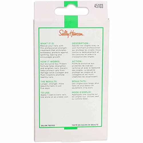 Sally Hansen Nail Growth Miracle Growth Treatment Clear 0.45 Ounce (13.3ml) (2 Pack)