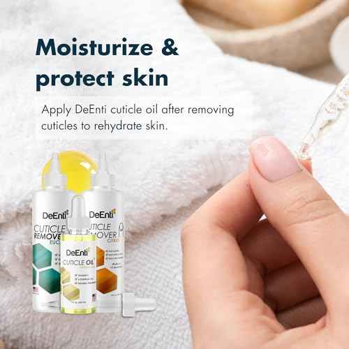 Instant Cuticle Remover Gel, Professional Cuticle Softener with Instant 15-Second Removal, 8oz Bottle for Hand, Foot & Nail Care, Salon Quality Manicure & Pedicure Supplies