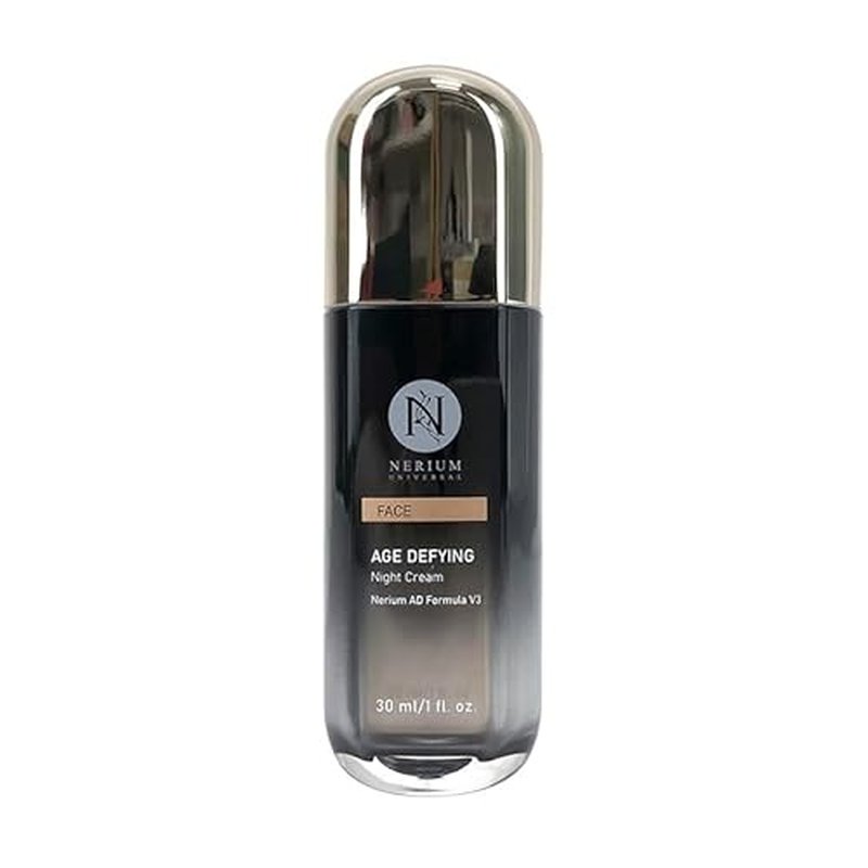 Nerium Night Cream ? Peptide & Collagen Hydrating Face Moisturizer with Aloe, Jojoba & Vitamin E, Overnight Firming & Smoothing, 1 fl oz