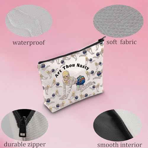 MNIGIU Withers Makeup Bag Withers Fan Gift BG3 Merch Art Thou Nasty Quote Gift (Art Thou Nasty Bag)