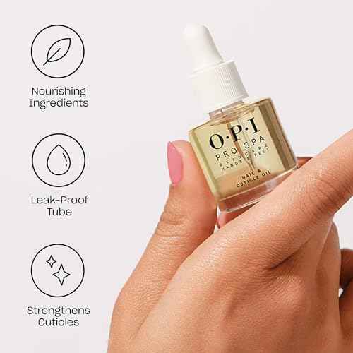 OPI ProSpa Nail and Cuticle Oil | Cuticle Oil Bottle for Nails & Dry Hands | Strengthens Cuticles for Nail Growth