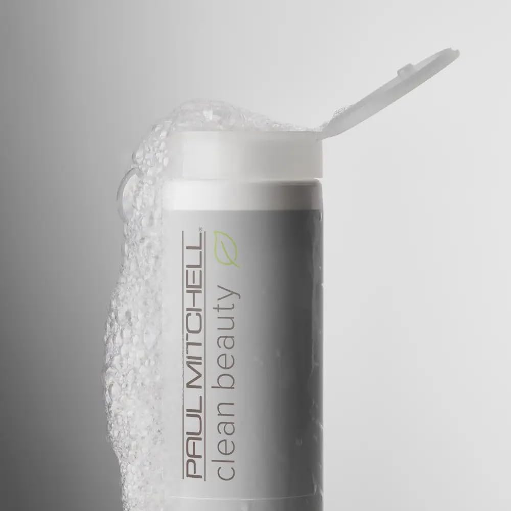 Paul Mitchell Clean Beauty Scalp Therapy Shampoo, Gently Conditions + Cools All Hair Types, Especially Dry, Oily + Sensitive Scalps, 33.8 fl. oz.