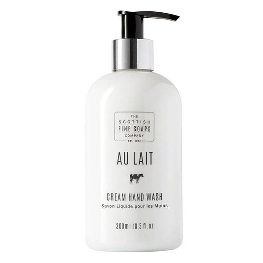 Au Lait Cream Hand Wash for Women - Scottish Fine Soaps | 10.5 Ounce
