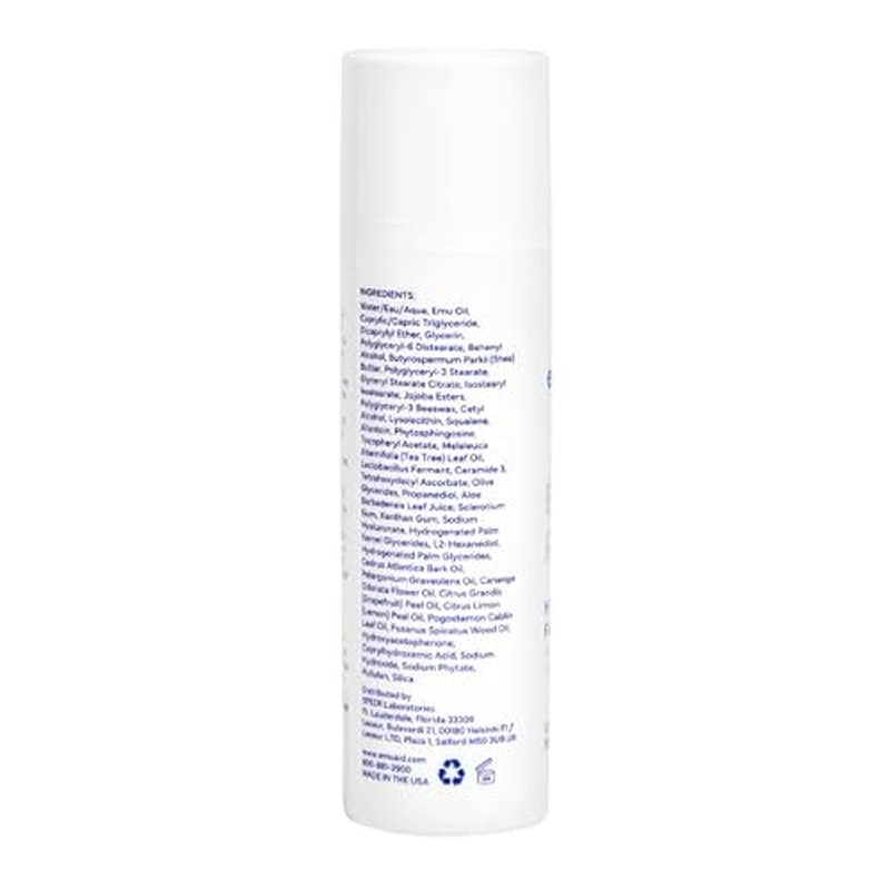 emuaid Barrier Repair Hydrating Face Cream, Deeply Hydrating Moisturizer for Sensitive Skin, Facial Moisturizer, Face Cream with Ceramides, Postbiotics & Antioxidants, 1.7 oz