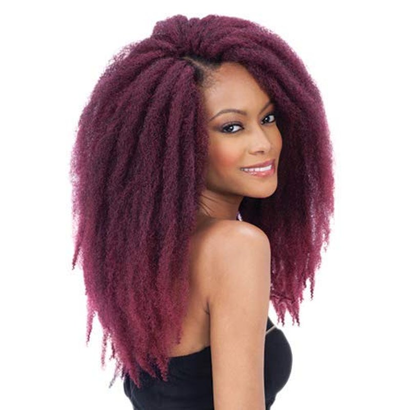 Freetress Equal Synthetic Hair Braids - Double Strand Cuban Twist Braid 16" | 6-Pack, Color 2
