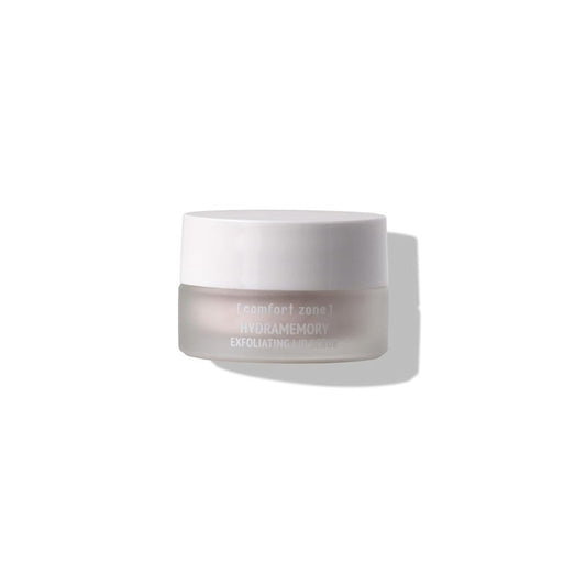 Hydramemory Exfoliating Lip Scrub - Smoothing Treatment with Jojoba & Shea Butter | 0.34 Fl Oz, Vegan, All Skin Types