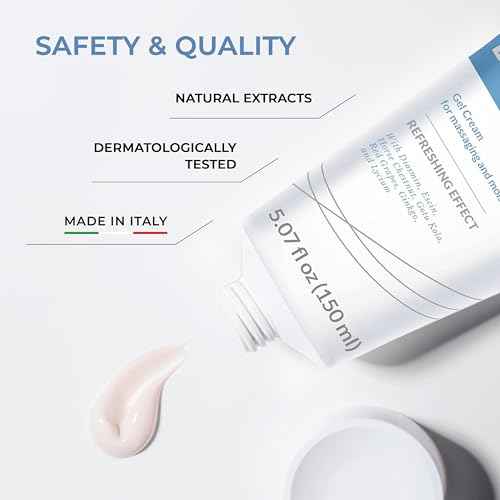 Dul?c - Diosmin Legs 5.07 Fl Oz - Varicose Veins Treatment for Legs, Gel Cream for Circulation and Spider Veins, Cooling Effect Diosmin and Horse Chestnut Cream for Leg Swelling Relief