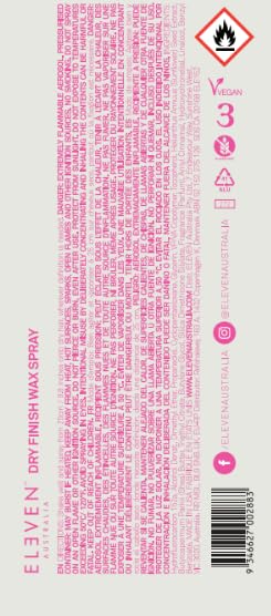 Dry Finish Wax Texture Spray for Fine Hair - Texturizing Hairspray for Volume, Hold & Shine | 6 oz