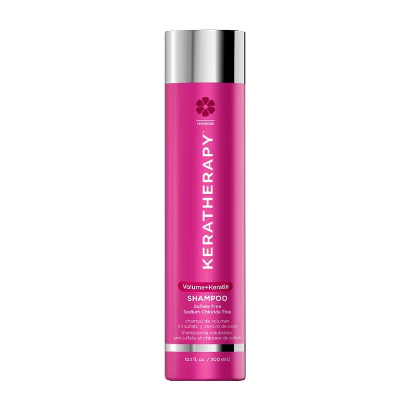 Keratherapy Keratin Infused Volume Shampoo, 10.1 fl oz, 300 ml - Volume Shampoo for Thin Hair - Kerabond Technology with Hemp Seed Oil, Indian Laurel Extract, Sea Kelp & Hydrolyzed Silk