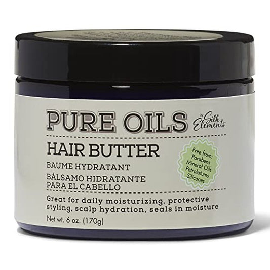 Silk Elements Pure Oils Hair Butter, 6oz