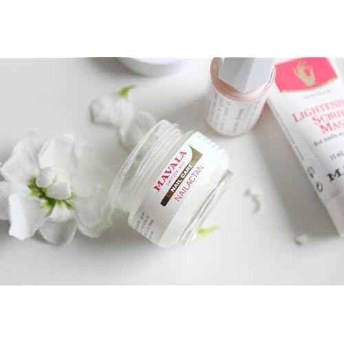 Mavala Nail Care Nailactan Nutritive, Nail Cream In Jar, Supports Damaged Nails, Nourishing, Moisturizing Nail Care Cuticle Cream, Promotes Nail Growth, 0.5 Ounce Jar