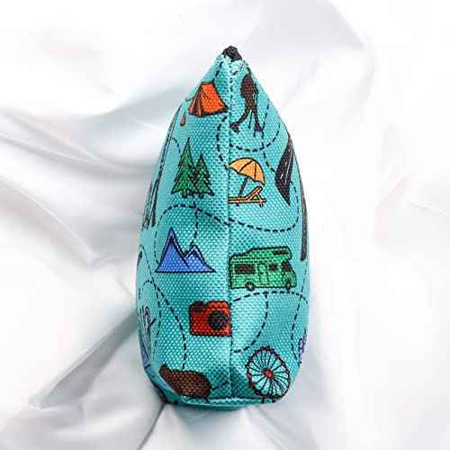 Travel Lover Gift Road Trip Camping Gift Travelling Hiking Lover Zipper Pouch Makeup Bag (Road Trip)