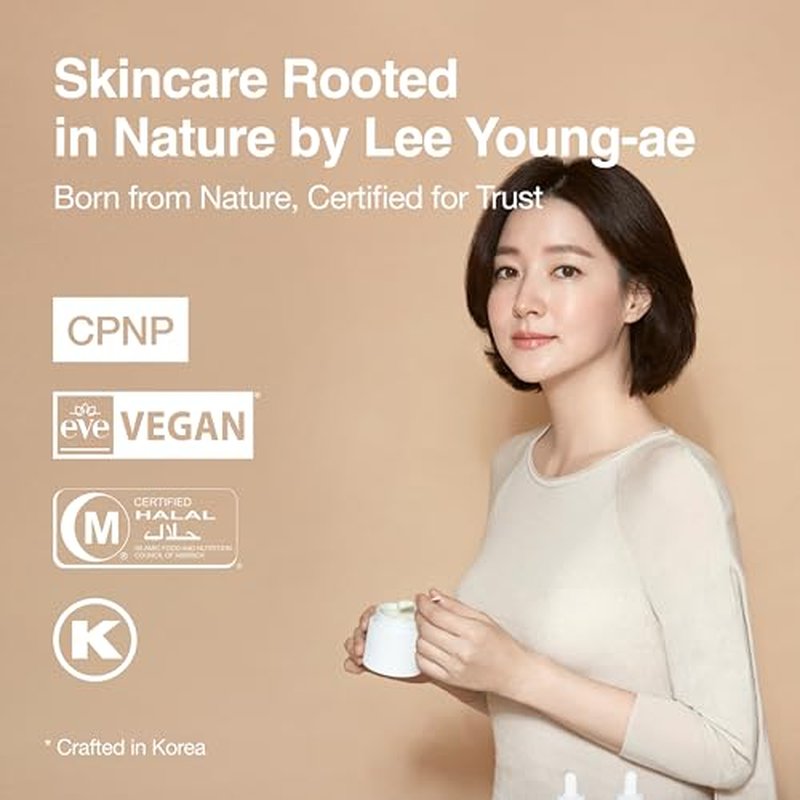 KREME' PLUS ? Organic Korean Daily Night Face Cream with Vitamin C for Sensitive Skin, Hydrating & Nourishing, Fine Line Care, Radiant & Even Skin Tone, Non-Toxic Skincare (2.82 fl oz / 80g)