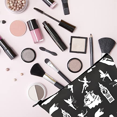 TSOTMO Fairytale Fans Cosmetic Bag Movie Merchandise Makeup Bag Cartoons Bag Gift For Women (peter pan)