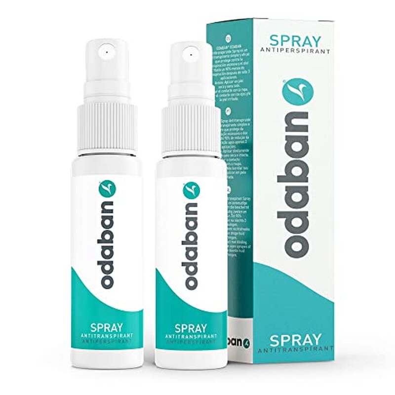 Odaban Antiperspirant Deodorant Spray 2 X 30 ml