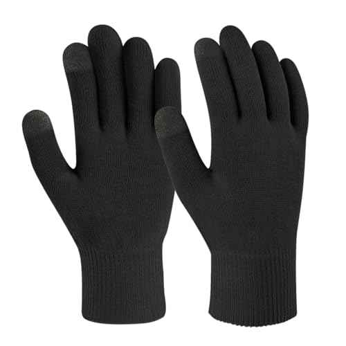 MIG4U Moisturizing Beauty Gloves Touch Screen Overnight Sleeping Glove Large for Men SPA, Dry Hands, Nighttime Lotion, UV Protection, Cosmetic Treatment, XL Black 1 Pairs