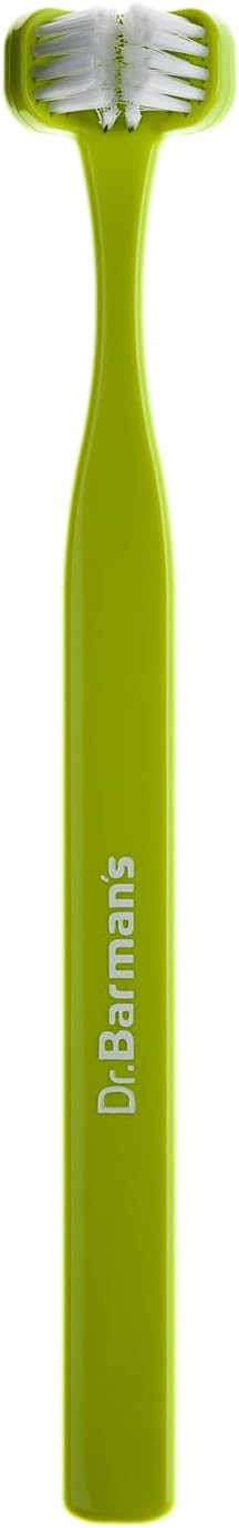 Compact Junior Toothbrush - Dr. Barman's Super Brush for Effective Cleaning | Color May Vary