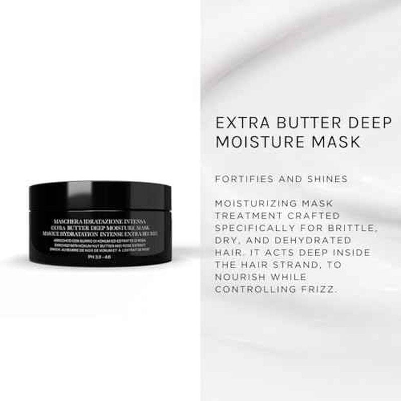 pH PURE HAIR Deep Moisture Set - Deep Moisture Shampoo and Conditioner Set with Extra Butter Hair Mask for Damaged & Dry Hair - 33.8 Oz (Pack of 3)