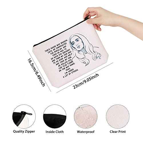 TOM'S HOUSE Women's Reality TV Show Lover Gift Zipper Pouch Makeup Bag
