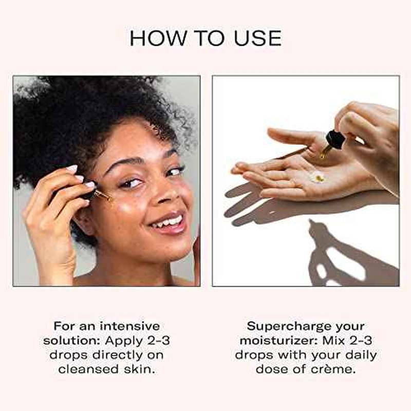 Odacit? Hydrating Serum Concentrate with Moringa + Petitgrain - Serum for Very Dry Skin - Face Oil Concentrate for Moisturizing & Hydrating Dry Skin or Chapped & Cracked Skin - 0.17 fl. Oz