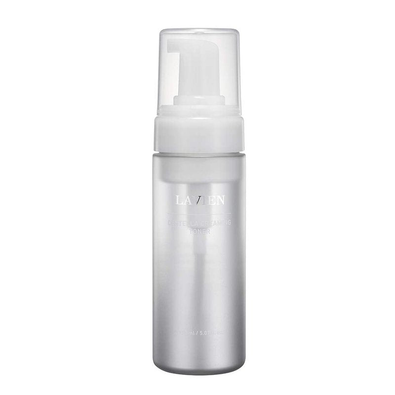 LAVIEN Centella Asiatica Bubble Toner - Foaming Korean Face Toner with CICA for Claming & Hydration - Exfoliating Creaming Toner for Sensitive Skin - 5.07 Fl Oz (150ml)