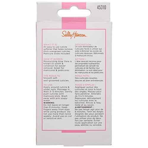Sally Hansen Nail Treatment Problem Cuticle Remover¢â | Eliminates Thick & Overgrown Cuticles | pH-Balanced Formula Infused with Aloe Vera | Gently Soothes & Conditions Cuticles