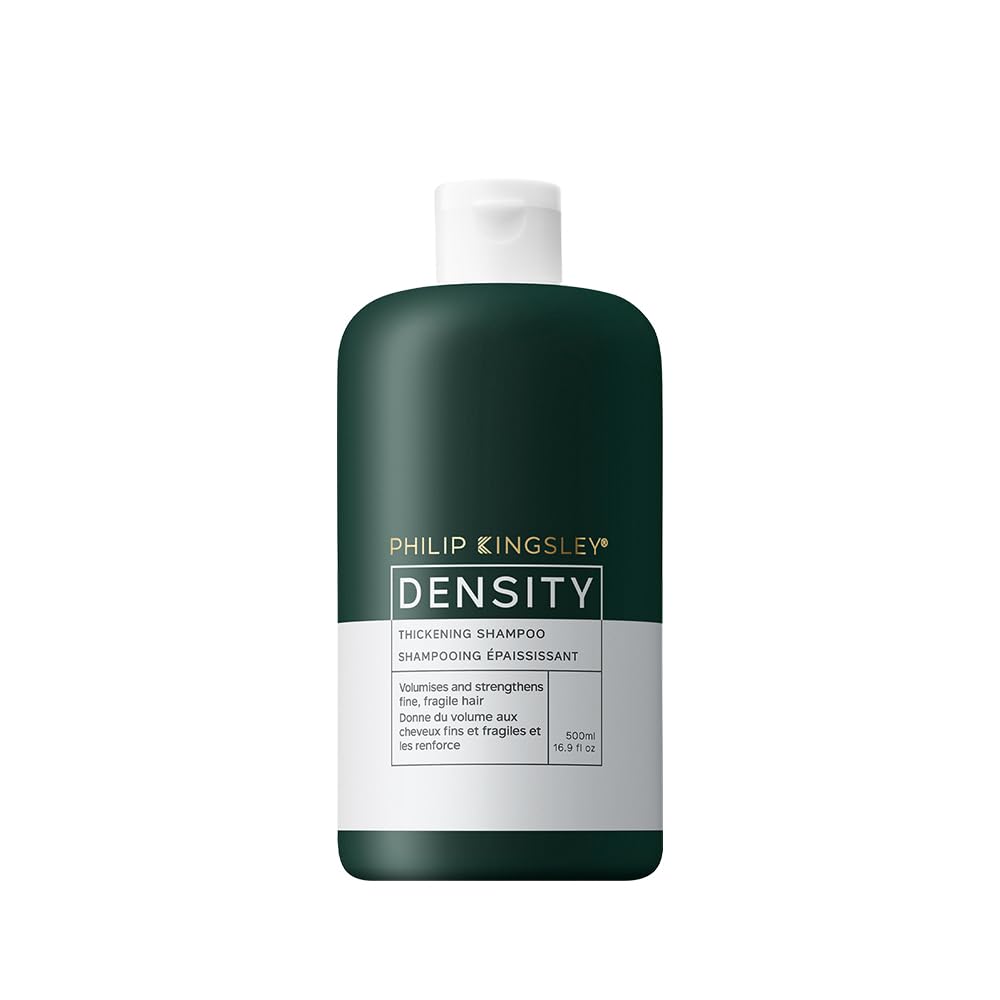 PHILIP KINGSLEY | Density Thickening Shampoo | For Fine, Fragile Hair and Hair Loss | Fine, Fragile Hair Thickener and Strengthener | Helps Volumize and Strengthen Hair | 6.76oz
