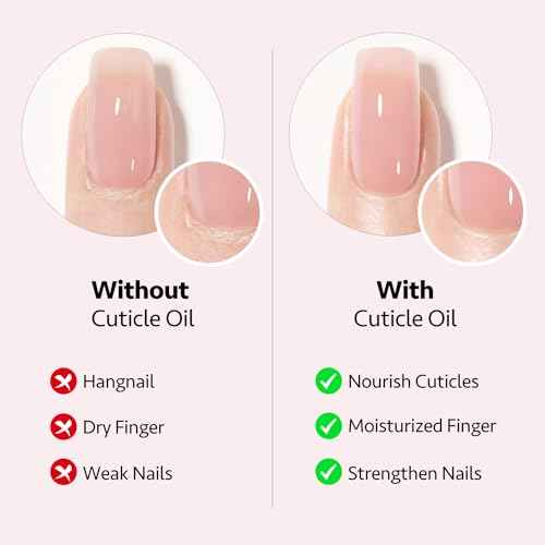 GAOY Cuticle Oil Pen Set, 6Pcs Manicure & Pedicure Accessories with Vitamin E for Nourished and Revitalized Nails, Professional Nail Growth Treatment & Repair Kit