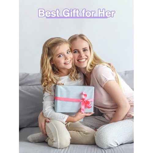 TOROKOM 78 Pieces Press on Nails, Fake Nail Kit Colourful Flower Stick on Nails for Girls Gift Age 8-12, Full Cover Short Acrylic Nails with Nail Adhesives and Glue