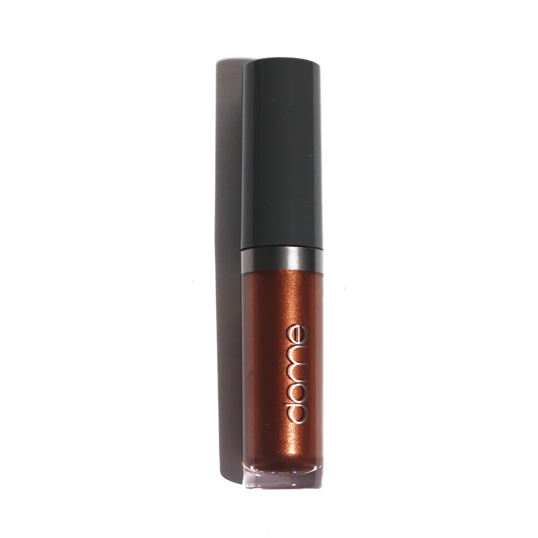 dome BEAUTY Eye Jewels 24-Hour Eye Shadow Vegan, Cruelty-Free Long-Lasting Cream Eyeshadow, Radiant Finish Eye Makeup for All Skin Tones, Easy-to-Blend, Smudge-Proof, Platinum .15 fl oz